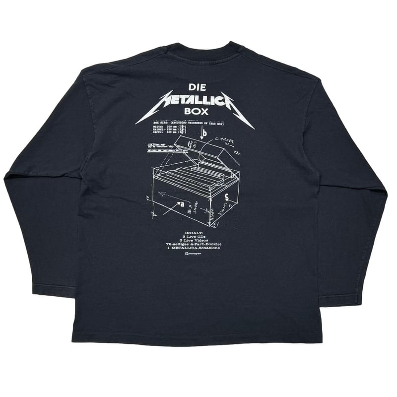 LLICA LIVE SHIT ボックスセット　Tシャツあり METALLICA LIVE SHIT BINGE&PURGE LS SCREEN STARS