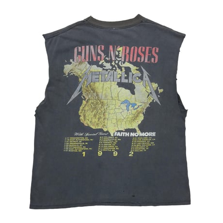 GUNS N' ROSES x METALLICA x FAITH NO MORE 1992 TOUR LARGE 7488
