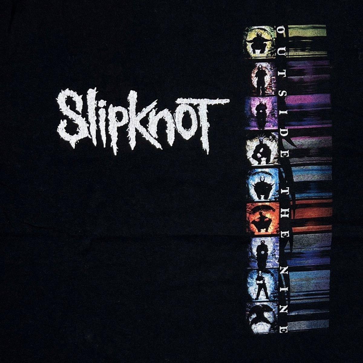 Slipknot バンドTシャツ　XL OUTSIDE THE NINE Slipknot OUTSIDE THE NINE DELTA XL 5308 | great