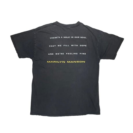 MARILYN MANSON 1998 THERE'S THE HOLE IN OUR SOUL TEE TULTEX XL 0143