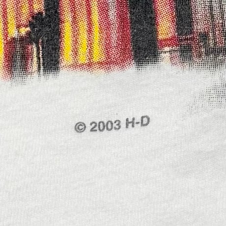 HARLEY DAVIDSON WELCOME LAS VEGAS TRUMP DICE FLAME LS WHITE XL 3020