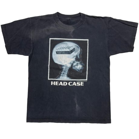 OLD & VINTAGE 1997 HEAD CASE THINKING COLD BEER X-RAY FITS LARGE 6751