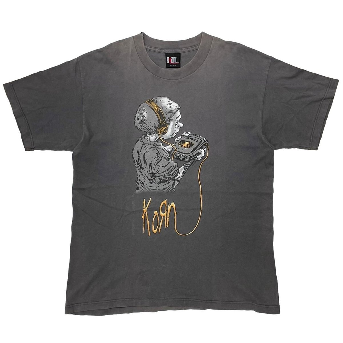 KORN FOLLOW THE LEADER CHARCOAL GIANT LARGE 000