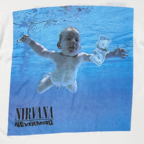 NIRVANA NEVERMIND WHITE XL 3101