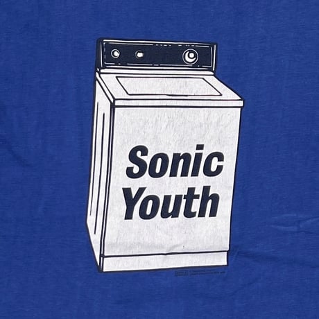 SONIC YOUTH WASHING MACHINE DOUBLE SIDE BLUE ACME LARGE 6843