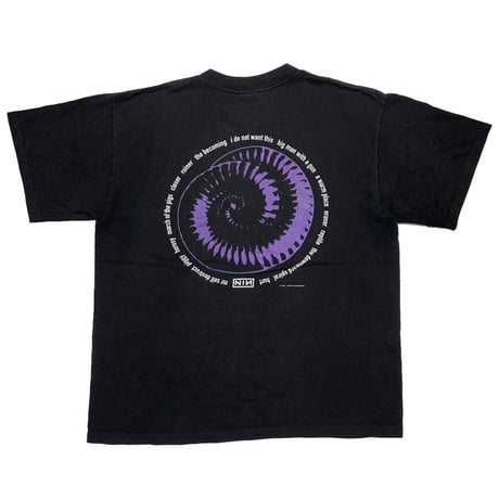 NINE INCH NAILS CLOSER TO GOD BOX LOGO EMBROIDERY ALL SPORT XL 9826