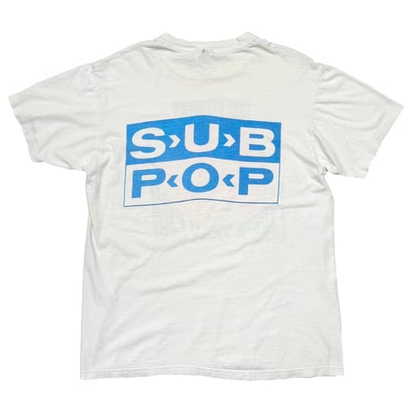 THEE HYPNOTICS by SUB POP LIVE'R THAN GOD WHITE HANES LARGE 0420