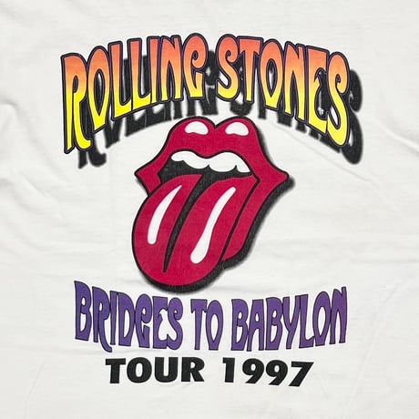 THE ROLLING STONES 1997 BRIDGES TO BABYLON BOOTLEG WHITE DELTA XL 4873