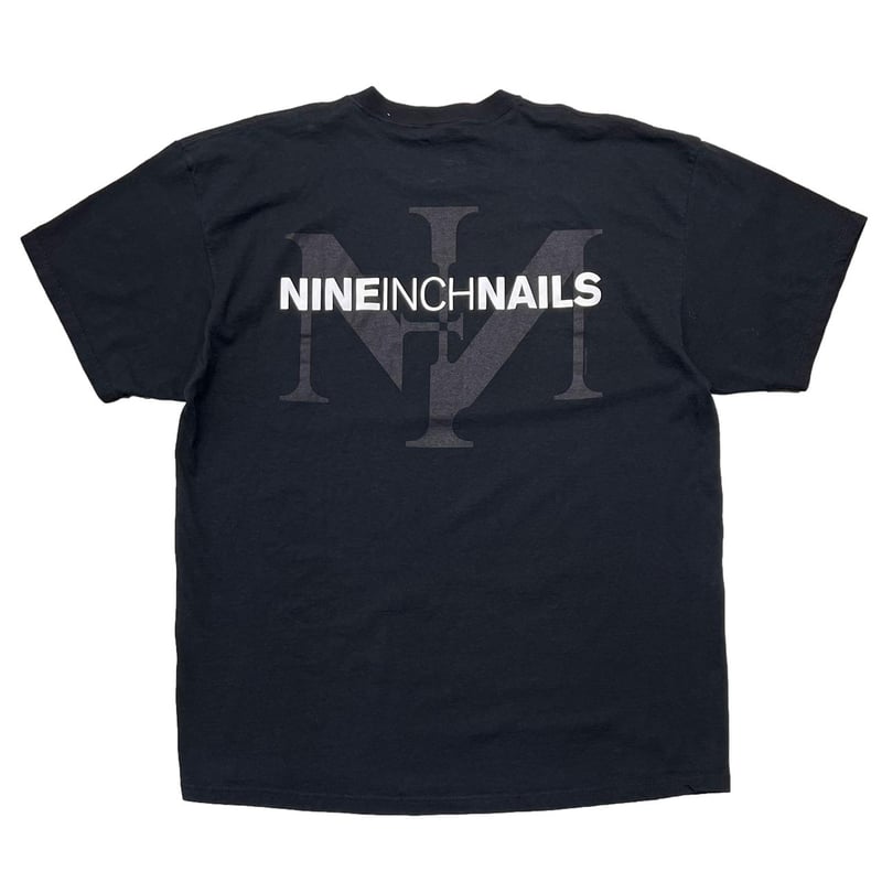 NINE INCH NAILS BOX LOGO Y2K FRUIT OF THE LOOM 