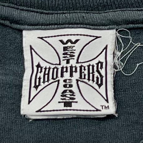 WEST COAST CHOPPERS IRON CROSS LONG BEACH CA SS MEDIUM 5962