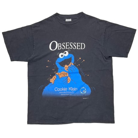 SESAME STREET COOKIE KLEIN OBSESSED CALVIN KLEIN PARODY TULTEX LARGE 7045