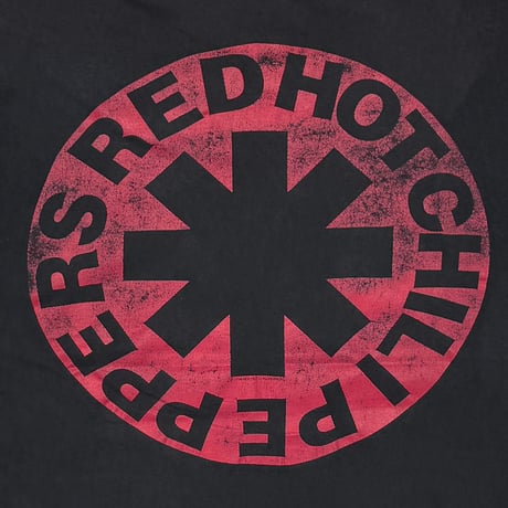 RED HOT CHILI PEPPERS 1990 CURVING LOGO STEDMAN XL 1376
