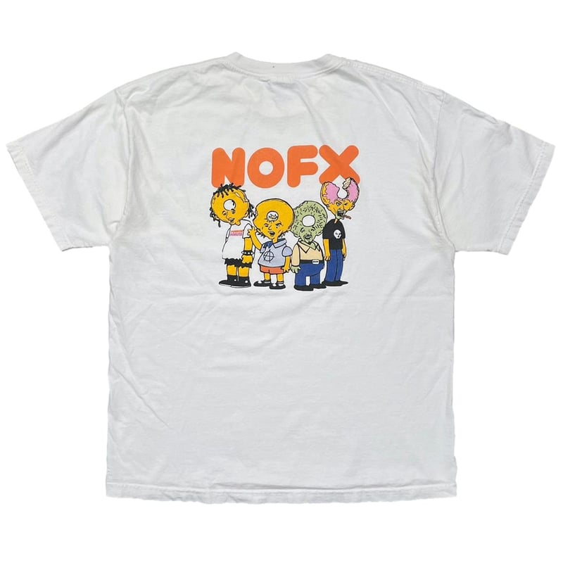 NOFX 1999 PUNK IN DONUTS WHITE MURINA XL 1213 |