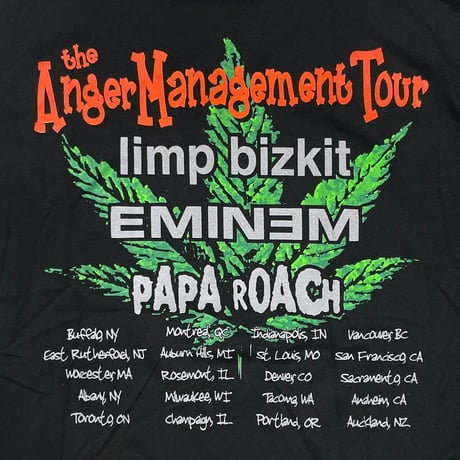 LIMP BIZKIT ANGER MANAGEMENT TOUR FRUIT OF THE LOOM XL 0381
