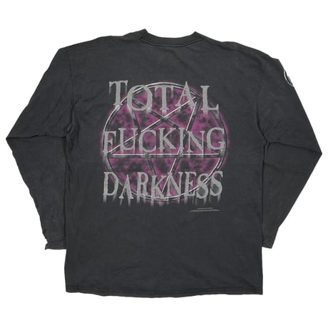 CRADLE OF FILTH TOTAL FUCKING DARKNESS LS FRUIT OF THE LOOM XL 3807