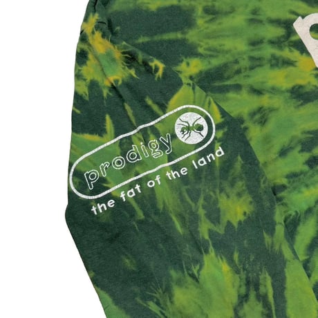 PRODIGY THE FAT OF THE LAND TIEDYE LS GREEN FITS XL 4346