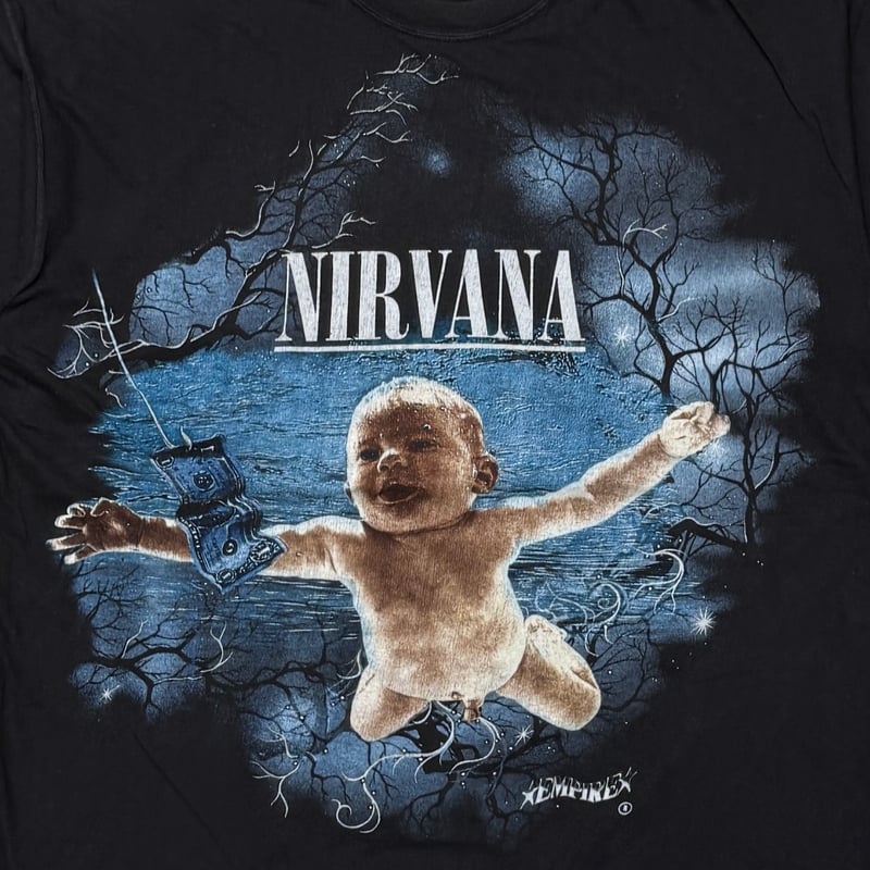 NIRVANA NEVERMIND EMPIRE BACK GRUNGE IS DEAD BO