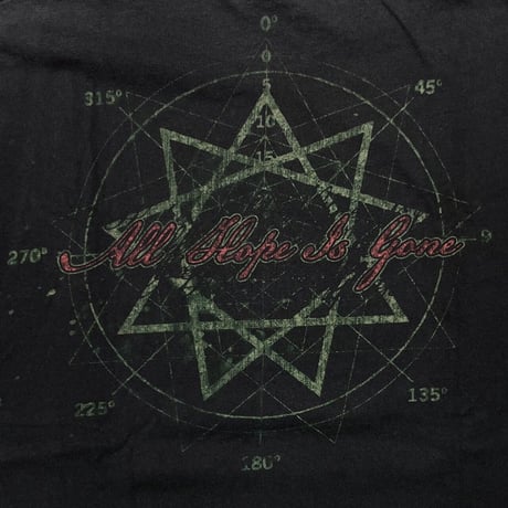 SLIPKNOT ALL HOPE IS GONE HANES FITS XL 4213