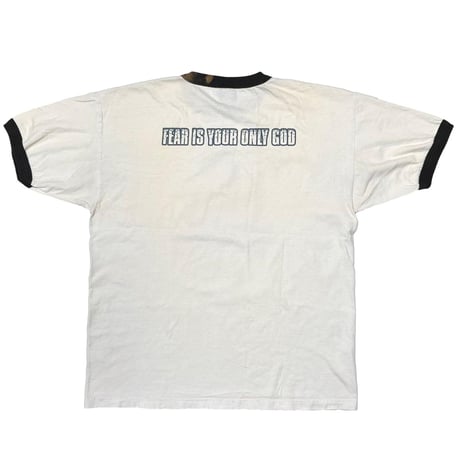 RAGE AGAINST THE MACHINE EVIL EMPIRE RINGER WHITE/BLACK GIANT XL 8446