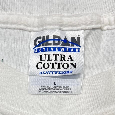 OLD & VINTAGE THE CLINTANIC 1998 TITANIC PARODY WHITE GILDAN LARGE 4788