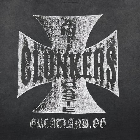 greatLAnd ORIGINAL CLUNKERS CREWNECK SWEAT SHIRT BLACK