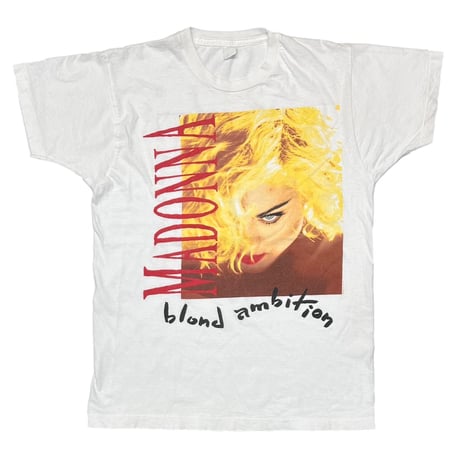 MADONNA BLOND AMBITION WORLD TOUR 1990 WHITE FITS LARGE 3788