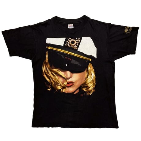 MADONNA THE GIRLIE SHOW BLACK SJM TAG LARGE 5488