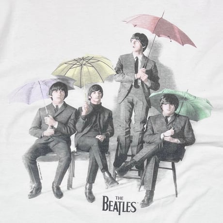 THE BEATLES FRONT MEMBER UMBRELLA WHITE CHRONIES XL 1406