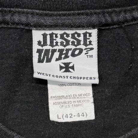 WEST COAST CHOPPERS METALLIC IRON CROSS LS LARGE 5302