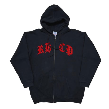 RED HOT CHILI PEPPERS PHCP OLD ENGLISH ZIP UP HOODIE ALSTYLE LARGE 2591