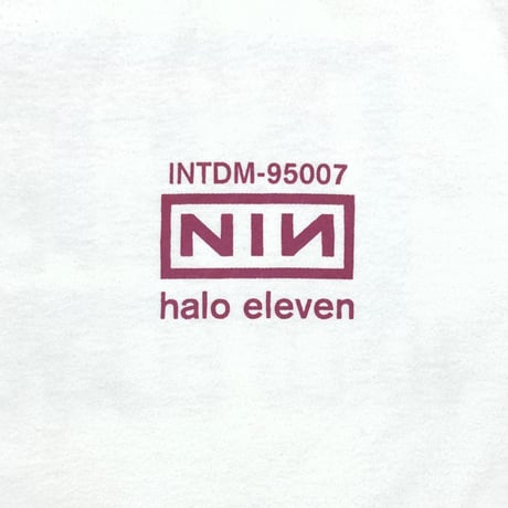 NINE INCH NAILS 1997 HALO ELEVEN THE PERFECT DRUG WHITE ALL SPORT XL 9736