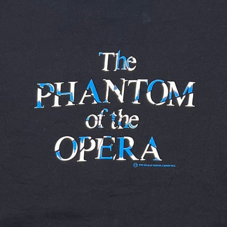PHANTOM OF THE OPERA FRONT MASK CREWNECK SWEAT FRUIT OF THE LOOM LARGE 4551