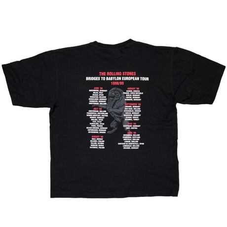 THE ROLLING STONES 1998-99 BRIDGES TO BABYLON TOUR MEMBER BLUE THUNDER XL 1548