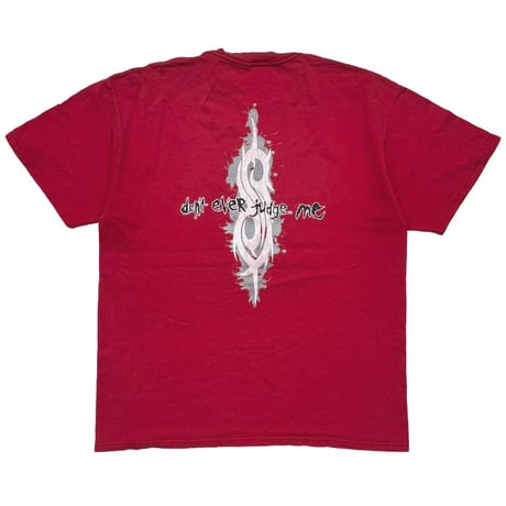 Slipknot 1999 don't ever judge me RED TULTEX XL 5137