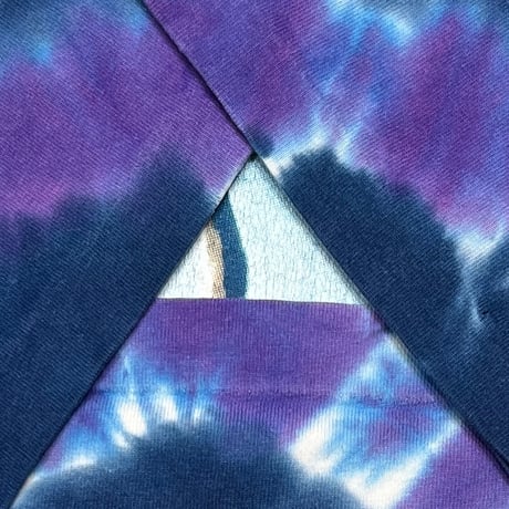 PINK FLOYD WISH YOU WERE HERE TIE DYE BLUE FITS XXL 6989