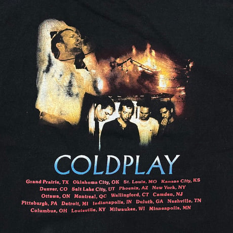 COLDPLAY BOOTLEG TOUR LS DELTA LARGE 0618