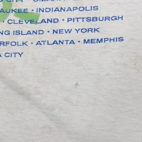 BUTTHOLE SURFERS Independent Worm Saloon TOUR WHITE FITS XL 0059
