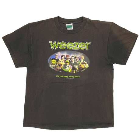 WEEZER 2002 KERMIT IT'S NOT EASY BEING WEEZ CINDER BLOCK FITS LARGE 5339