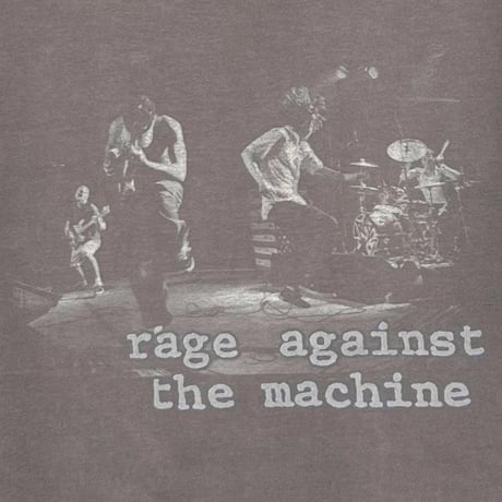 RAGE AGAINST THE MACHINE BACK MEMBER PORTRAIT FADED BLACK GIANT FITS LARGE 1773