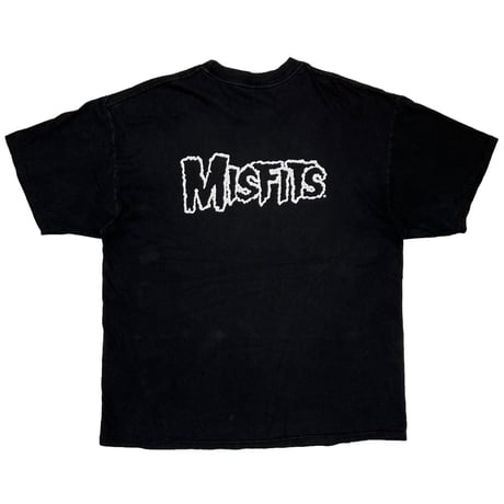 MISFITS 2001 SKULL MONOCHROME DOUBLE SIDE FITS XL 4954
