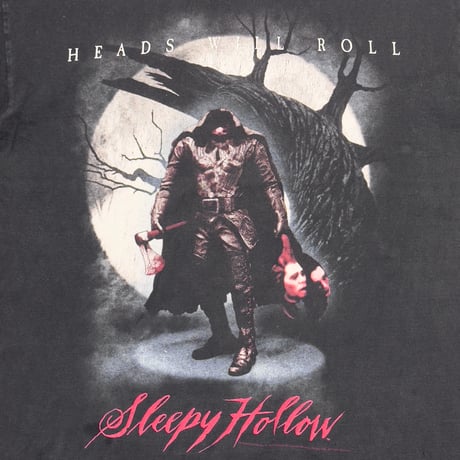 SLEEPY HOLLOW HEADS WILL ROLL MOVIE PROMO GIANT BY TULTEX LARGE 5181