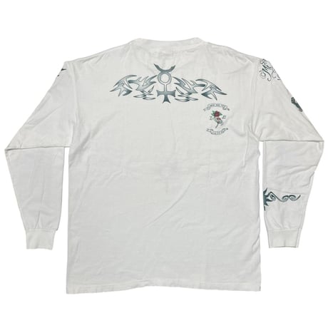 DENNIS RODMAN TATTOO LS WHITE XL 9583