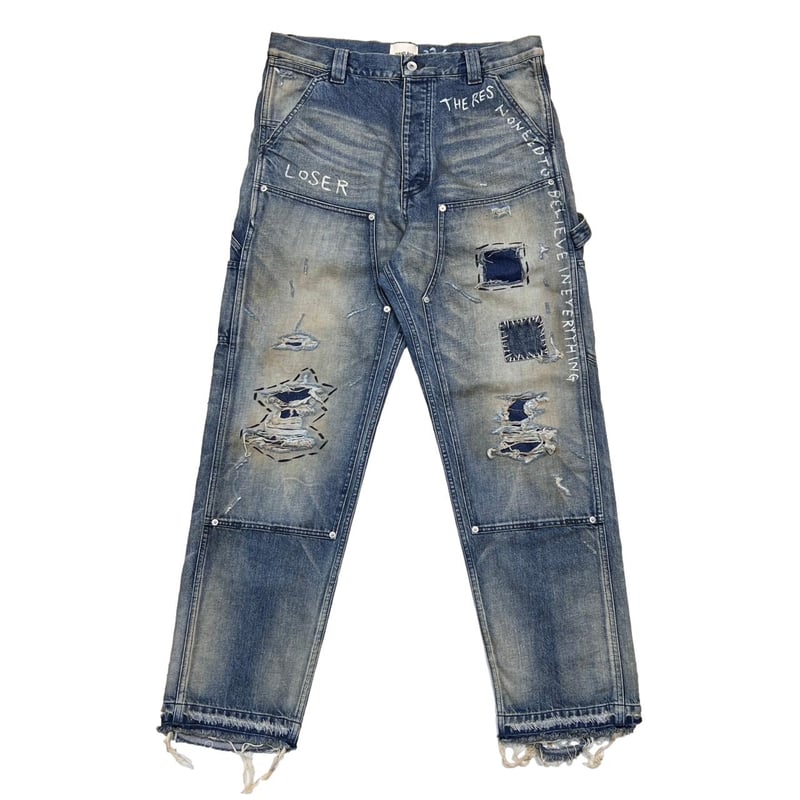 greatLAnd ORIGINAL HATE WORK DOUBLE KNEE DENIM