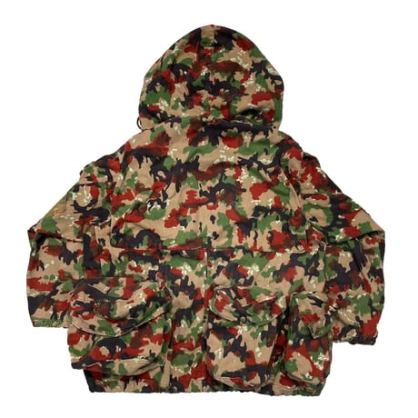 SWISS ARMY ALPEN CAMOUFLAGE MOUNTAIN PARKA 56 1754