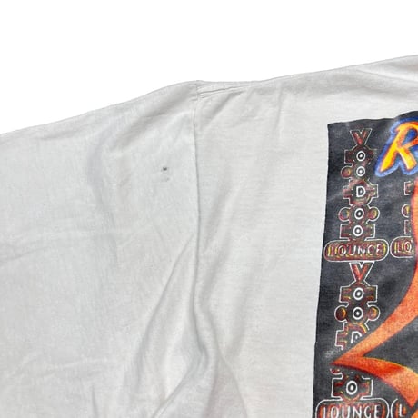 ROLLING STONES VOODOO LOUNGE SPIKE TONGUE BOOTLEG WHITE LARGE 8504