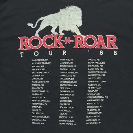WHITE LION PRIDE ROCK N ROAR TOUR 1988 TEEJAYS LARGE 7642
