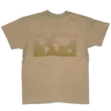 oasis BE HERE NOW OVAL LOGO BEIGE ANVIL LARGE 4661