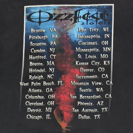 OZZY OSBOURNE 2002 OZZFEST JAWS PARODY XL 1458