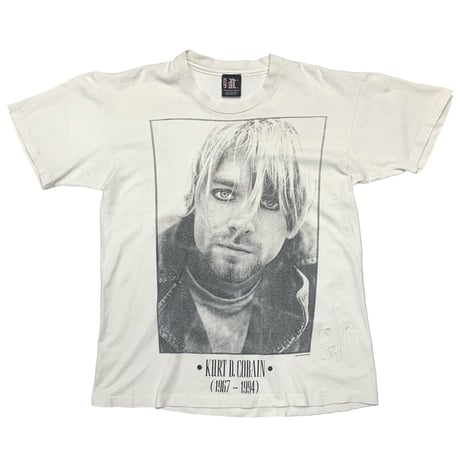 NIRVANA KURT COBAIN MEMORIAL WHITE GIANT LARGE 5841