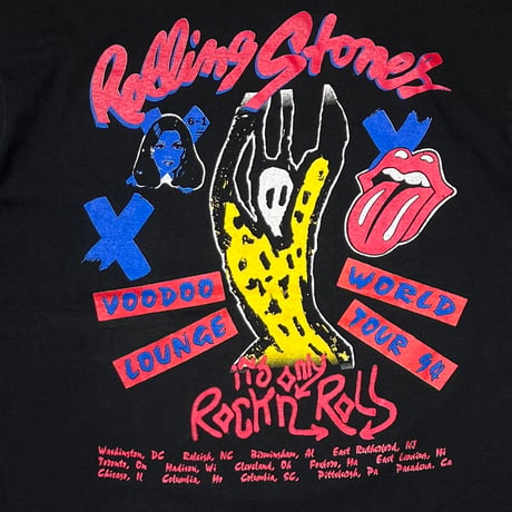 ROLLING STONES LIP & TONGUE VOODOO LOUNGE WORLD TOUR 1994 BOOTLEG XL 6383